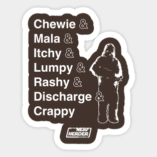 NHC Family Roster Sticker